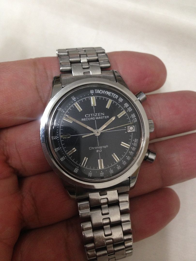 citizen recordmaster chronograph
